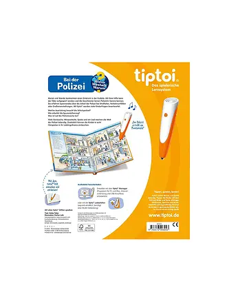RAVENSBURGER | TIPTOI Wieso Weshalb Warum - Bei der Polizei | 